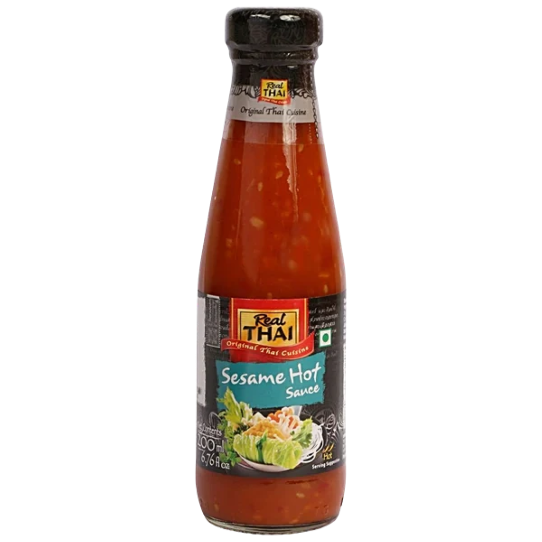 REAL THAI SESAME HOT SAUCE 200ML